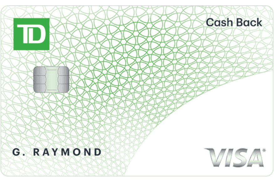 TD Cash Back Visa Card
