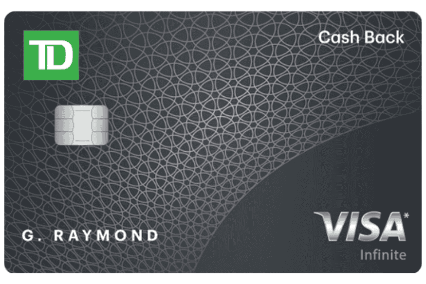 TD Cash Back Visa Infinite Card